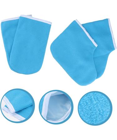 minkissy 3 Sets Paraffin Gloves Wax Work Cotton Mittens Wax Gloves Paraffin Glove Wax Warmer Hand Foot Liners and Bag Work Glove Paraffin Accessories Comfortable Hand Cover - Buy Online on GoSupps.com