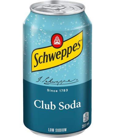 Schweppes Club Soda 12x355ml - Buy Online on GoSupps.com