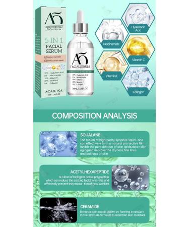 AOMEISA Anti-Acne Facial Serum Rejuvenate Oily Acne-Prone & Sensitive Skin International Shipping Available - Buy Online on GoSupps.com