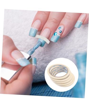 WOFASHPURET 5pcs Professional Masking Tape Line Nail Diy Nail Tip Tape Nail Tool Nail Striping Tape Manicure Tape Salon Nail Tape Nail Glue Tape Nail Tips Tape Stripe Tape Decorate Stripping - Buy Online on GoSupps.com
