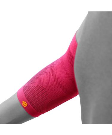 Buy Bauerfeind Ellenbogen Sleeve - Unisex Sports Compression Elbow Support for Basketball & Athletics (L Rosa) - Buy Online on GoSupps.com
