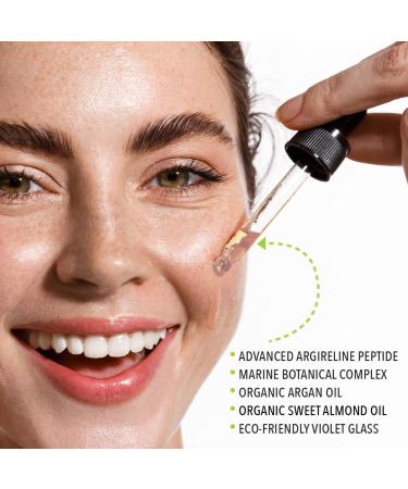 Argireline Youth Peptide Face Oil Serum - Anti-Aging Hydrating & Firming | Freshly Made Skincare - 30ml (1 Fl Oz) for International Shipping - Buy Online on GoSupps.com