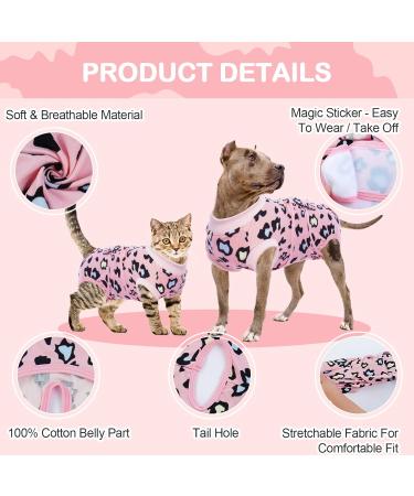 Kuoser Post-Op Dog Body | Breathable Recovery Suit for Dogs & Cats | Anti-Lick XXL Dark Pink | Ideal After Surgery & Castration - Buy Online on GoSupps.com