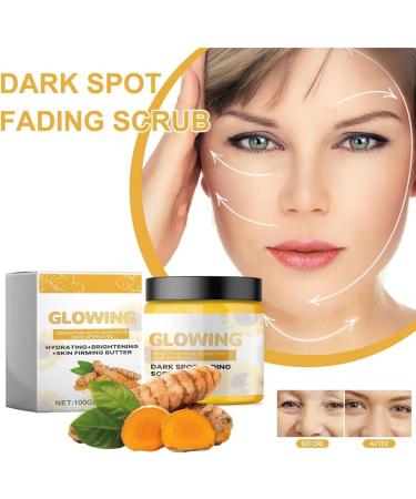 Turmeric Combo Skincare Set Turmeric Glow Combo Cleanser Scrub and Moisturizing Butter to help improve tone and cleanse Naturally Moisturizing(1 Set) - Buy Online on GoSupps.com