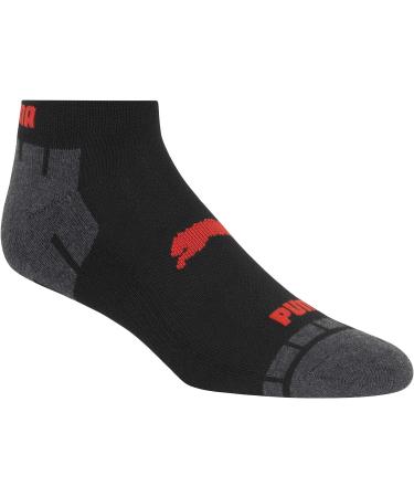 PUMA Men's 8 Pack Low Cut Socks 10-13 Black - Comfortable and Stylish Essentials - Buy Online on GoSupps.com