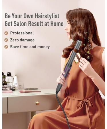 Lockenstab Set 5 in 1 - Professionelles Wave Eisen mit 3 F ssern Keramisch Temp.-Regulierung Schnelles Heizen Zubeh r inkl. Handschuh & Clips - Ideale Gro e Locken - Buy Online on GoSupps.com