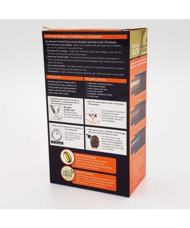 Buy Lover's Hair Salon 2 Coloring Shampoo Mahogany Brown #4 - Vibrant Long-lasting Color for All Hair Types - Buy Online on GoSupps.com