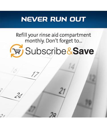 Finish Jet-Dry Rinse Aid 16oz - Dishwasher Rinse & Drying Agent (Unscented) - 1 Pack - Buy Online on GoSupps.com