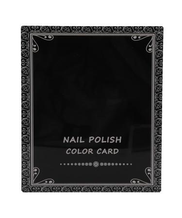 Nail Color Card Book 84 Colors Nail Tip Color Display Book Chart Salon Nail Polish Color Card Color Card Book Nail Art Showing Books