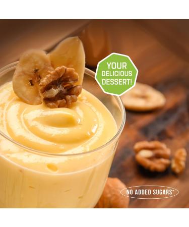 BODYLAB24 Protein Pudding Banana 1000g - 25g Protein per Serving Quick & Easy Preparation Ideal Protein-Rich Snack - Buy Online on GoSupps.com