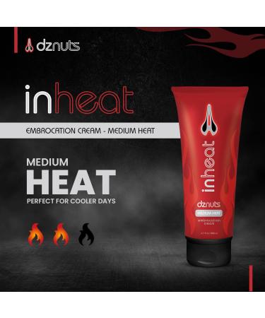 DZ Nuts InHeat Embrocation - Medium Heat (6.7 fl. oz.) | Best International Shipping for Performance and Comfort - Buy Online on GoSupps.com
