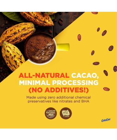 ColaCao Original Chocolate Drink Mix | Made with Natural Cocoa Beans in Spain | No Additives | UTZ Certified | 13.51 oz (2 Pack) | Great for Breakfast - Buy Online on GoSupps.com