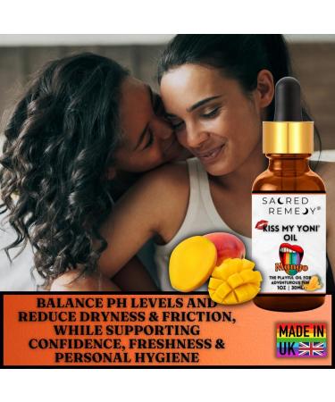 Kiss My Yoni Mango Oil Premium Body Lotion Non-Sticky Massage Oil 30ml Vegan Natural Organic Non-Toxic. - Buy Online on GoSupps.com