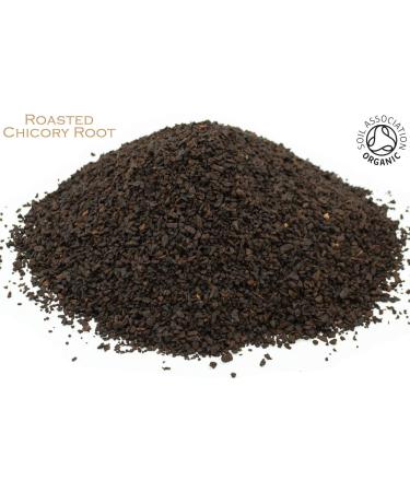 Organic Roasted Chicory Root Pure Herbal Infusion (25 Unbleached Tea Bags - 50g) - Buy Online on GoSupps.com