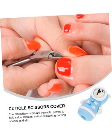 minkissy Cuticle Nipper Protective Cap Manicure Tools Silica Gel Safety Mask Pedicure Cuticle Protector - Buy Online on GoSupps.com
