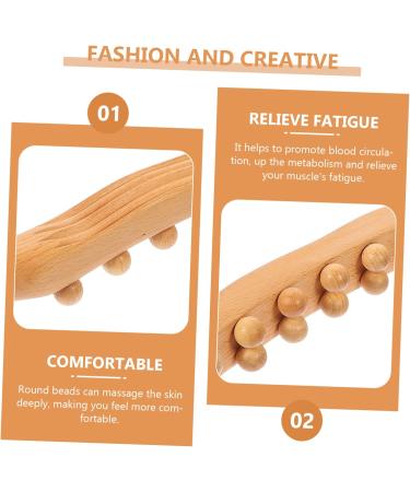 Healeved 5-Stage Roll Rod with 20 Balls - Multi-Purpose Cellulite Massage Device | Full Body Massager for Home Fitness & Back Relief - Buy Online on GoSupps.com