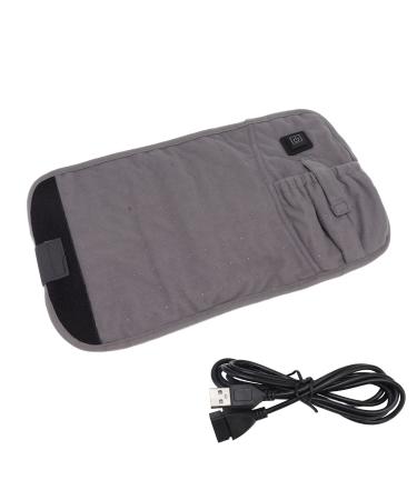 Tissing usb electrical heating belt heater for back pain and cramps relief 35 55 3 gear adjustable heating cushions menstrals electrical heating waist wrap with adjustable straps