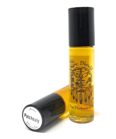 Auric Blends - Fine Perfume Oil Roll On Patchouly - 0.33 oz. Patchouly 0.33 Fl Oz (Pack of 1)