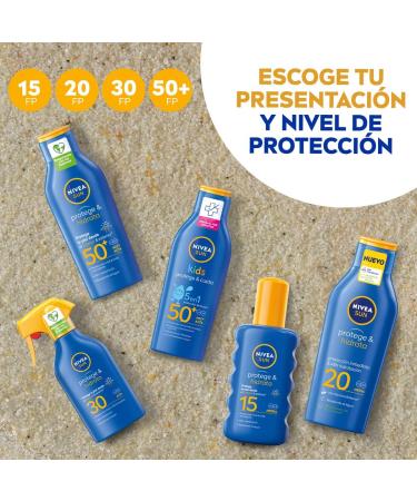 Nivea Sun Protect And Hydrate Spf50 Milk 400ml - Buy Online on GoSupps.com