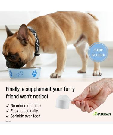 miNATURALS Premium Glucosamine Joint Powder for Dogs Arthritis Pain Relief & Hip Dysplasia Support Reduces Inflammation with Glucosamine Chondroitin MSM and Hyaluronic Acid - Buy Online on GoSupps.com
