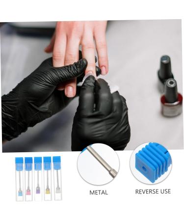 POPETPOP 10 Pcs Nail Dust Brush Carbide Drill Bit Manicure Tools Nail Tools Drill Scrub Brush Nail Art Brush Nail Drill Bit Brush Nail Art Tools Nail Dust Remover Nail Dust Cleaner Grip 7.5x1.2cmx2pcs Assorted Colorx2pcs - Buy Online on GoSupps.com