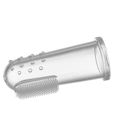 Dr. Brown's Silicone Finger Baby Toothbrush Kit with Apple Pear Toothpaste - 2 Finger Brushes, Travel Case - Fluoride Free, Made in USA - Ages 0-3 - 1.4oz - Buy Online on GoSupps.com