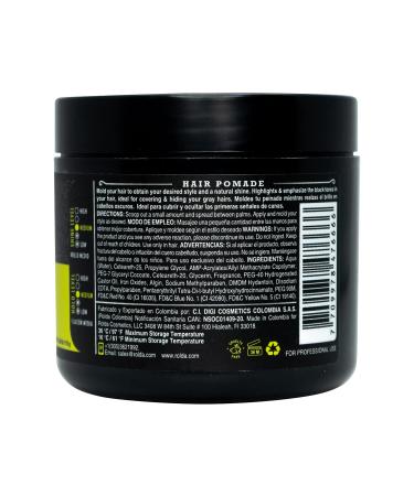 Rolda Black Hair Pomade 4.05oz - Medium Hold & Shine | Buy Online - Buy Online on GoSupps.com