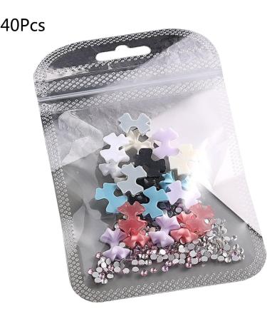 Versatile Nail Art Supplies 1Bag Tie Kit DIY Nail Art Decoration For Nail Decor Nail Decorations For Nail Art E F - Buy Online on GoSupps.com