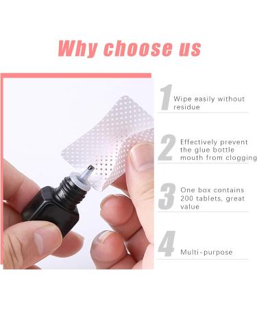 Ebanku Cosmetic Cleaning Vlies Towels - 600PCs for Eyelash Extensions Nail Care & Glue Removal - Buy Online on GoSupps.com