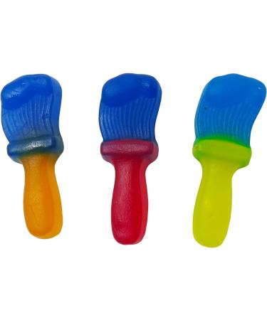 Tongue Painters - 1kg Pouch - Fruit flavoured Paintbrush Shaped Sweets That Paint Your Tongue - Gelatine Free - Dairy Free - Vegetarian - Vegan - Buy Online on GoSupps.com