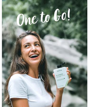 Aromase 5 Juniper All-in-One Shampoo & Body Wash | SLS-Free Shower Gel for Face Scalp Hair & Body | Ideal for Gym & Travel - Buy Online on GoSupps.com