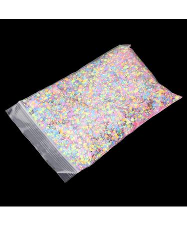 Face glitter iridescent glitter 50g mixed colors glitter hexagonal shape glitter nail glitter powder cosmetic makeup glitter for - Buy Online on GoSupps.com