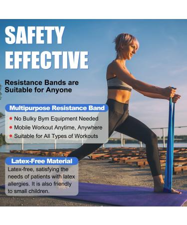 3 Set Resistance Bands for Fitness - 3 Resistance Levels Gymnastics Tapes with Carrying Bag - Ideal for Yoga & Pilates - 120cm - Buy Online on GoSupps.com