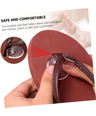 LIFKOME 15 Pairs Flip-Flop Pads - Clear Sandal Cushions & Metatarsal Guards for Summer Comfort | Non-Slip Adhesive Toe Post Cushions - Buy Online on GoSupps.com