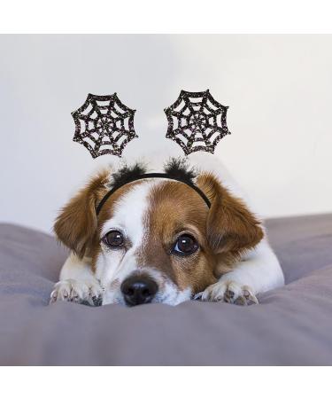 ATDAWN Halloween Headbands - 6 Pack Witch Hat, Eyeball Boppers, LED Flashing Eyes, Spider Web, Rose Floral Crown, Skull - Cosplay Party Accessories - Buy Online on GoSupps.com