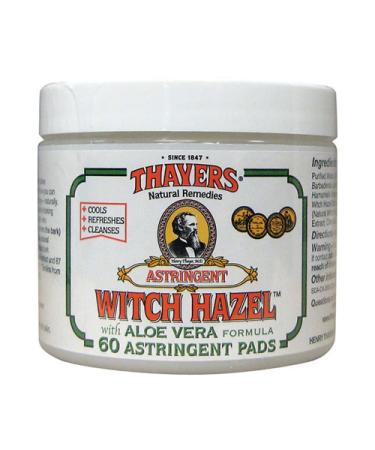Thayer Witch Hazel Pads Orgnl