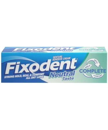 Fixodent Neutral Denture Adhesive Cream Neutal Denture