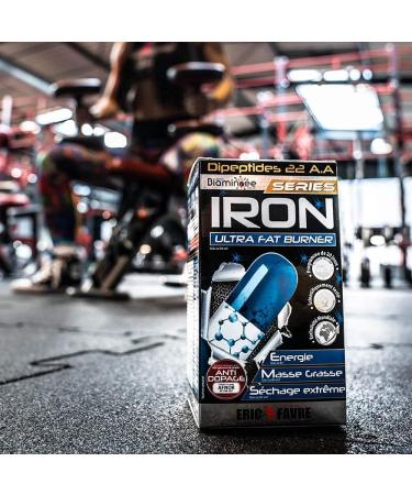 IRON ULTRA FAT BURNER E.A.A Liquid Grease Burner - Powerful and Effective Biaminoe Complex Glavanoid - Slimming Women and Men - French Laboratory Eric Favre - Buy Online on GoSupps.com