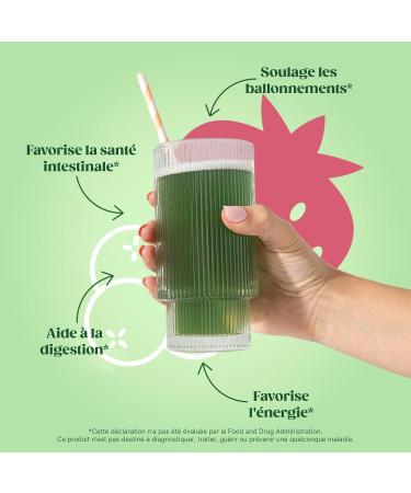 Bloom Nutrition Super Greens Powder - Probiotics for Digestive Health Digestive Enzymes with Superfoods Spirulina and Chlorella for Gut Health (Berry) - Buy Online on GoSupps.com