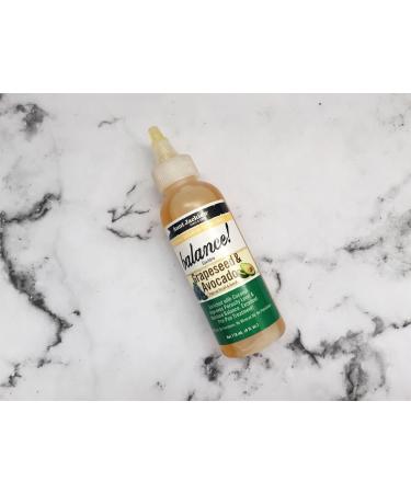 Aunt Jackie's Oil - Balance Grapeseed & Avocado Growth Oil 4oz | Nourishing Hair Care for Healthy Growth - Shop Now - Buy Online on GoSupps.com