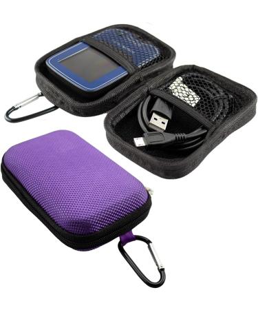 caseroxx Purple Blood Glucose Meter Hard Case for Freestyle Libre 1/2, Insulinx, 14 Day - Diabetic Storage Case - Buy Online on GoSupps.com