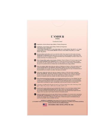 Hybrid & Company Women L'Amour Paris Eau De Parfum Natural Spray Vaporisateur 3.4 Fl Oz L'AMOUR PARIS 3.4 Fl Oz (Pack of 1) - Buy Online on GoSupps.com