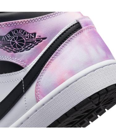 Buy Jordan Men's Air 1 Mid Hi-Top Sneakers - 40.5 EU - Black Coral White | International Shipping Available - Buy Online on GoSupps.com