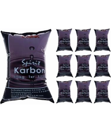 AlcoTec Activated Carbon Spirit Carbon 1kg - Alcohol Filter for Home Brewing & Fermentation | 10 Pieces - International Shipping Available - Buy Online on GoSupps.com