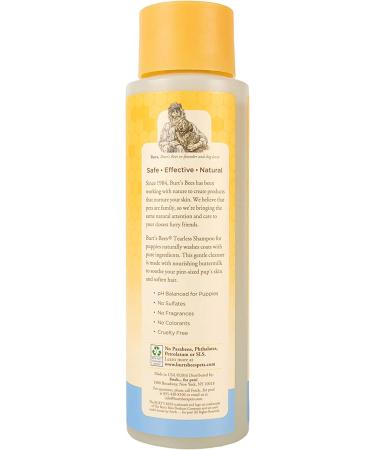 Burt's Bees Tearless Puppy Shampoo with Buttermilk â€“ 16 fl oz (473 ml) | Gentle & Natural Pet Care - Buy Online on GoSupps.com