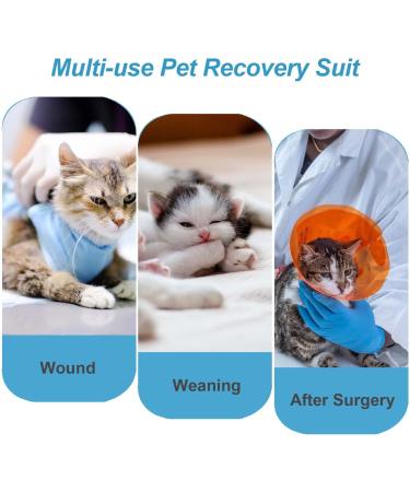Due Felice Cat Recovery Suit Small Dog Surgical Onesie | E-Collar Alternative | Pink Plaid | Size L - Buy Online on GoSupps.com