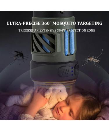 Rivaltac Mosquito Repeller Rival Tac with Flashlight & Power Bank Waterproof Portable Mosquito Zapper Enjoy a Mosquito-Free Outdoor Indoor Environment - Buy Online on GoSupps.com