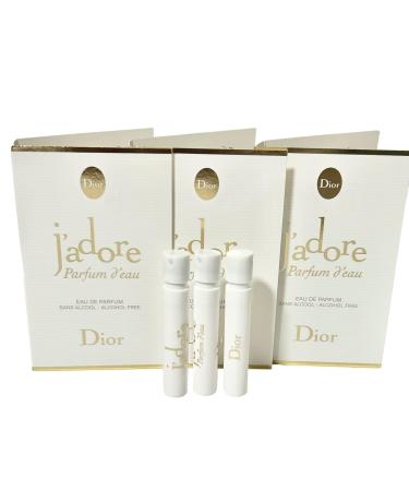 Dior J'adore Parfum D'Eau Women Sample Spray Perfume Set of 3 - Buy Online on GoSupps.com