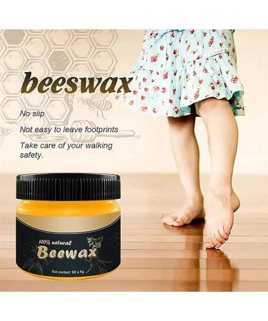 Natural Beeswax Furniture Polish for Wood Wood & Leather Furniture Polish Waterproof Polisher Beeswax Wood Seasoning Beeswax for Furniture to Beautify & Protect 3pcs - Buy Online on GoSupps.com