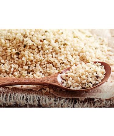 Canah Natural Hemp Seed Raw Shelled (Hulled) Hearts 500 g Vegan High in Protein Fiber Omega 3 & Omega 6 Amino Acids Vitamins and Minerals Certified Kosher + Free Bonus Recipes 500g - Buy Online on GoSupps.com
